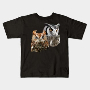 Autillo and Owl Kids T-Shirt